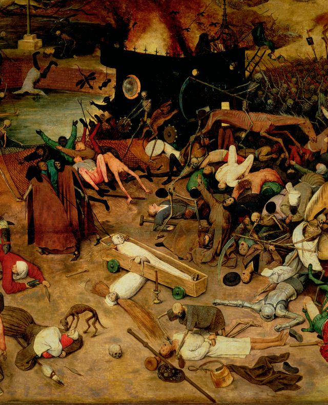 Détail du "Triomphe de la mort" de Brueghel