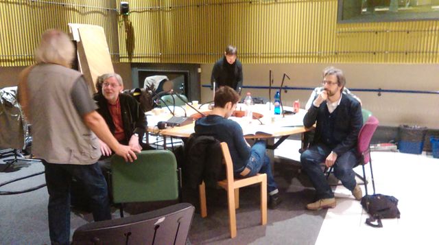 Les comédiens répètent