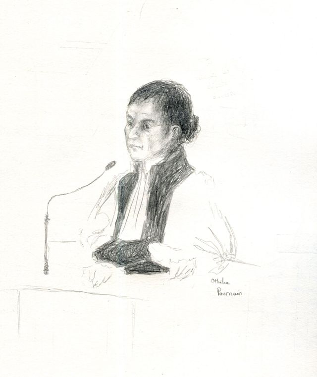 La présidente Anne Leprieur par Othilie Pournain