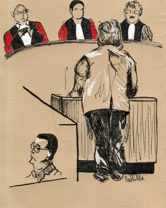 Jean-Claude Ameisen à la barre par Mathilde Beaufils