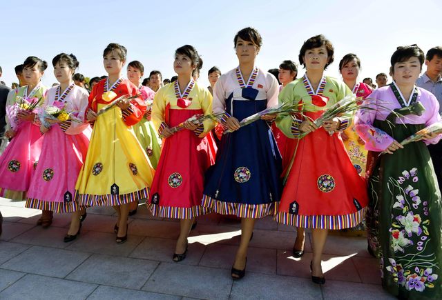 Répétitions au millimètres de la parade de ce samedi à Pyongyang