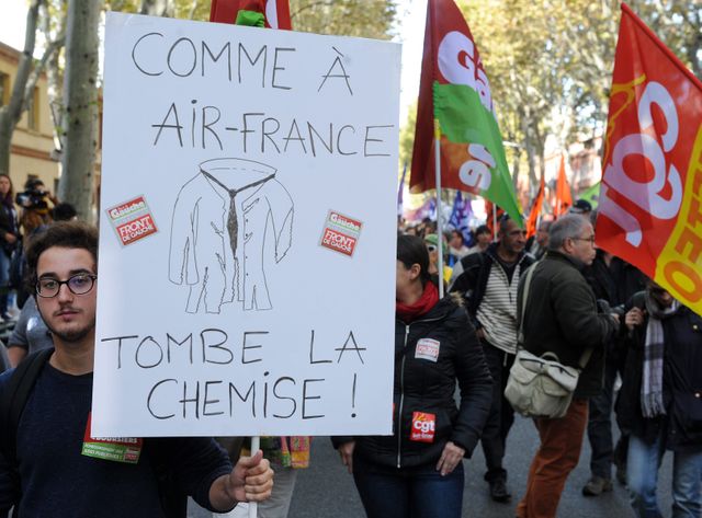 Dans le cortège toulousain de ce 8 octobre
