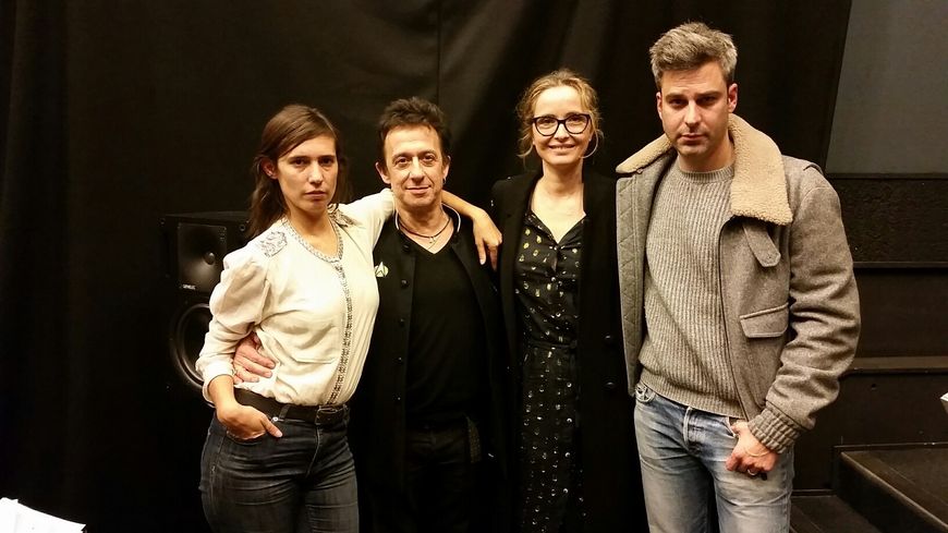 Mathilde Serrell, Eric Serra Julie Delpy & Martin Quenehen