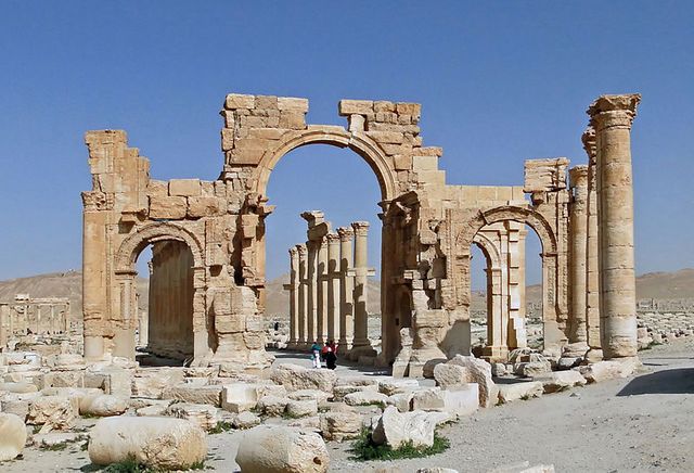 L'Arche monumentale de Palmyre