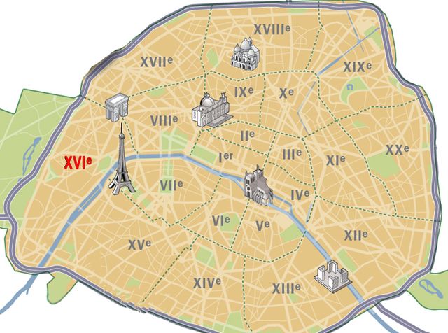 infographie Paris 16e