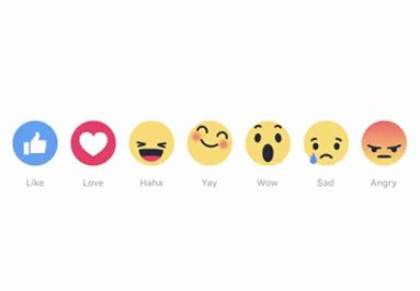 "Like", "love", mais pas de "hate"
