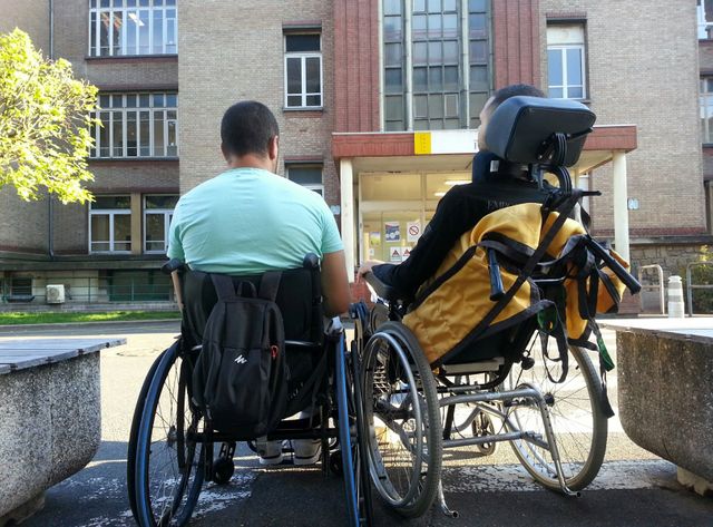 Patients de l'hôpital de Garches