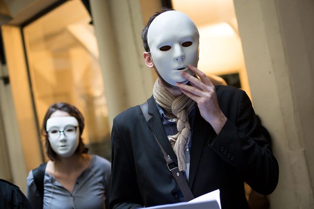 Action de Génération Précaire à Paris