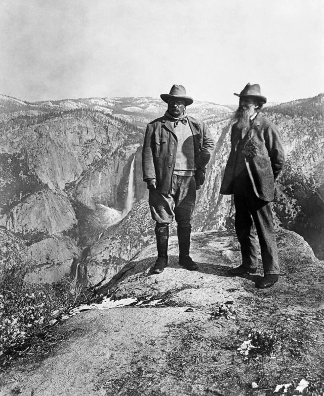 Theodore Roosevelt et John Muir