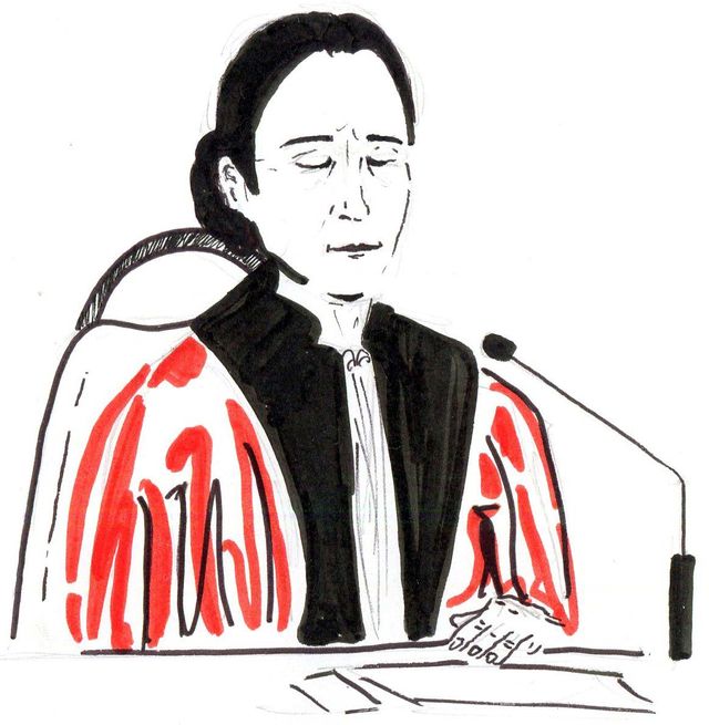 La présidente par Lucie Maxin