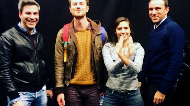 Ping Pong : Martin Quenehen, Boris Charmatz, Mathilde Serrell et Dimitri Chamblas