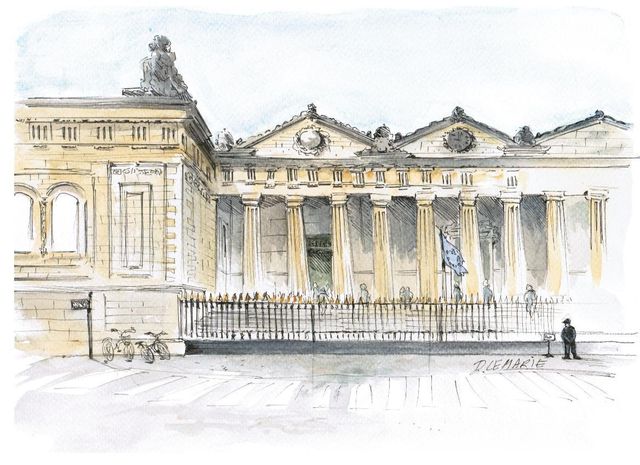 Le palais de justice de Bordeaux