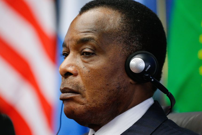 Denis Sassou-Nguesso, président du Congo