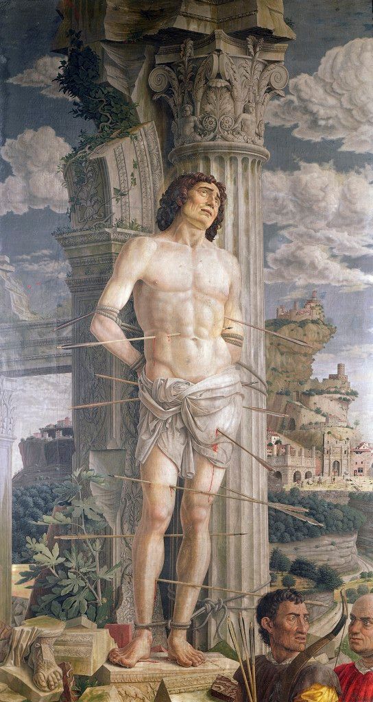 Saint Sebastian par Andrea Mantegna