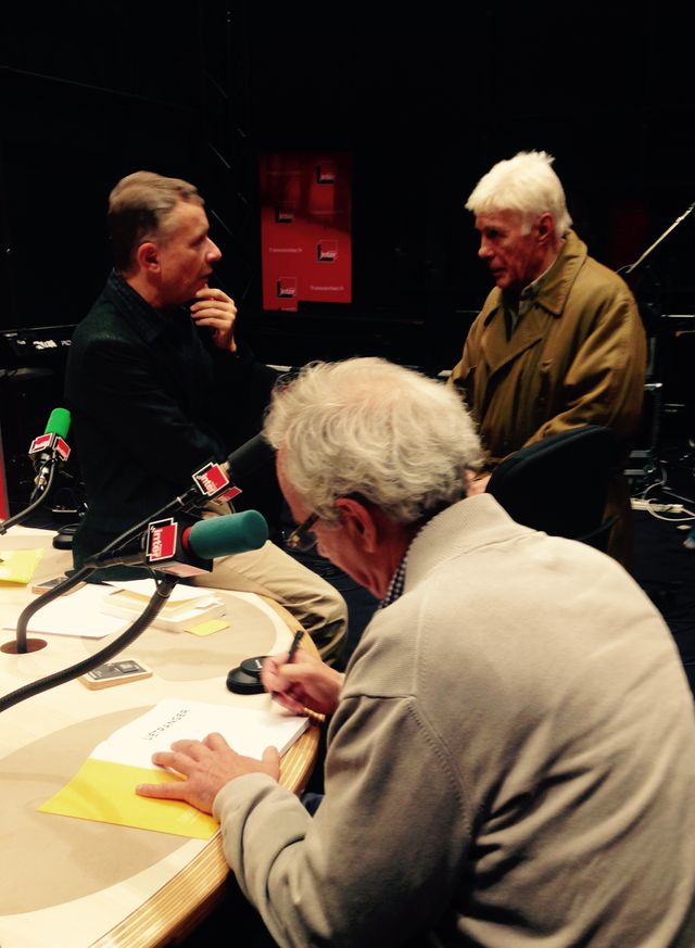 Laurent Goumarre, Guy Bedos et Jacques Ferrandez