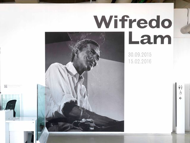 Entrée de la rétrospective Wifredo Lam