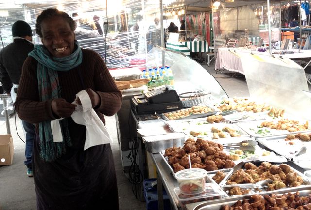 Aimée sur le marché