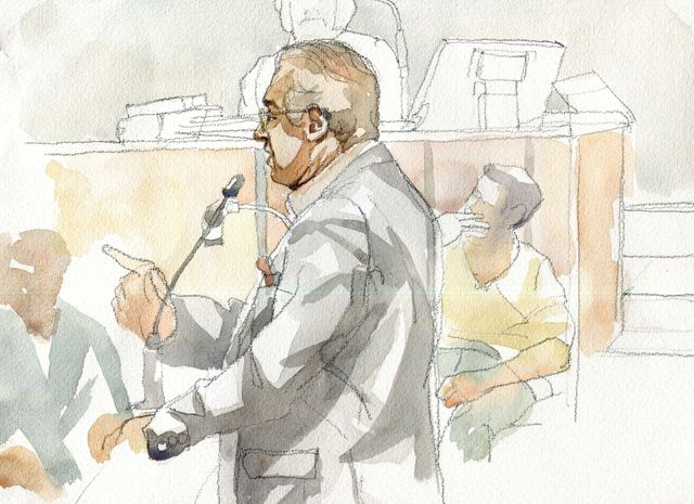 Jean-Michel Gouffrant à la barre par Matthieu Boucheron