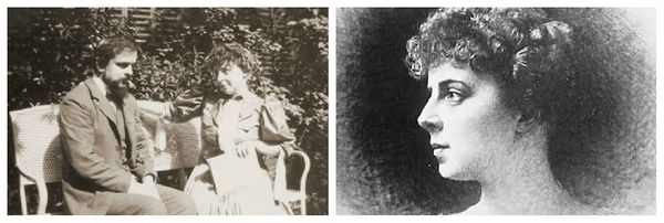 Claude Debussy et Emma Barnac
