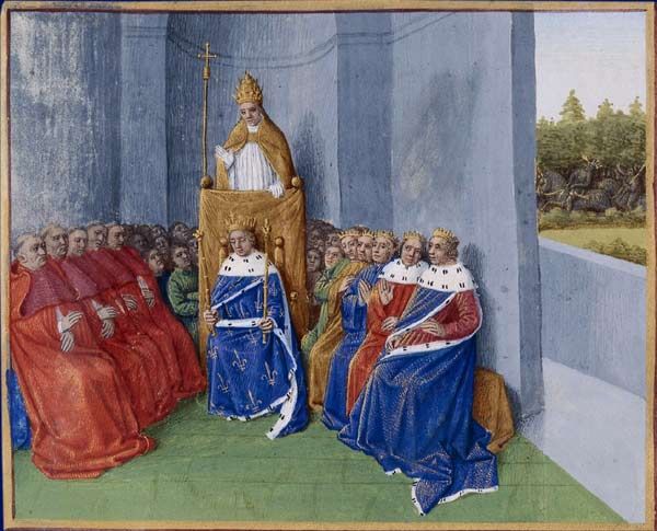 Le Pape Urbain II prêchant la croisade