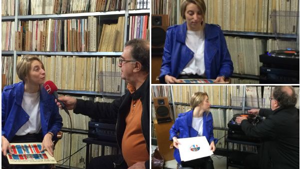 Sarah Dihartce à la Discothèque de Radio France ©Emmanuelle Lacaze
