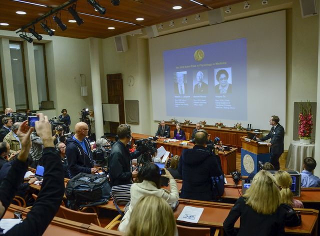Prix Nobel de médecine 2015