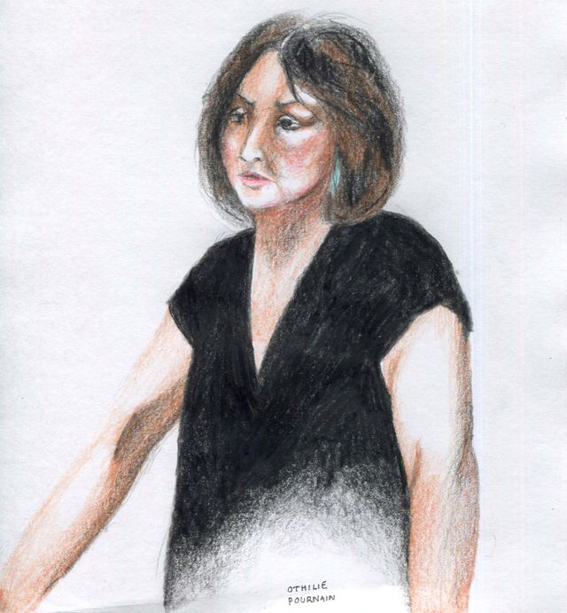 Anne à la barre par Othilie Pournain