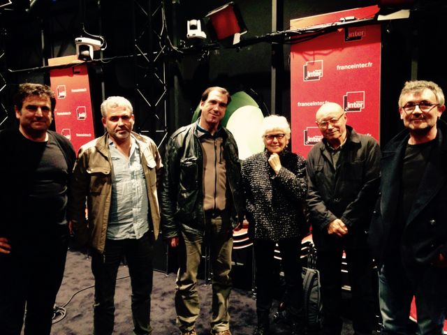 Romain Goupil, Stéphane Brizé, Antoine di Nardo, Claudine Bories, Patrice Chagnard et Sébastien Jousse