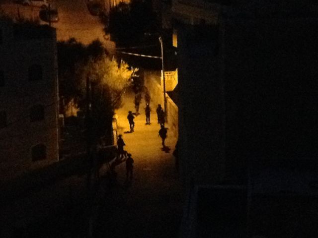 Issawiya/Patrouille de police Israëlienne