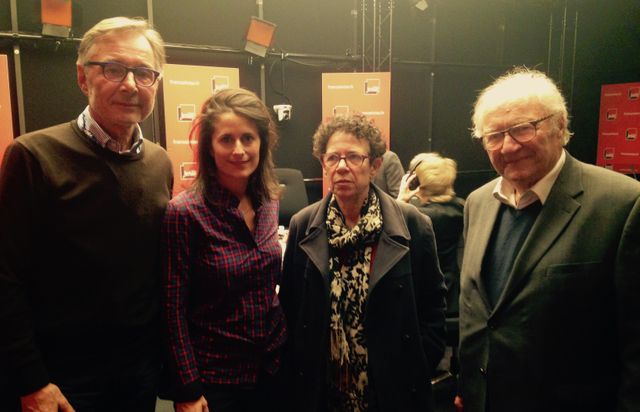 Gérard Courchelle, Sabrina Goldman, Annette Wierviorka et Roger Cukierman