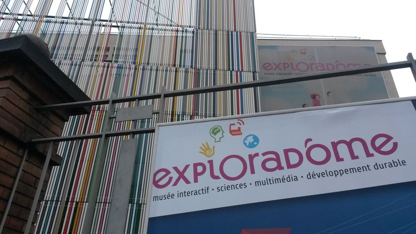 Façade de l'Exploradôme de Vitry-sur-Seine
