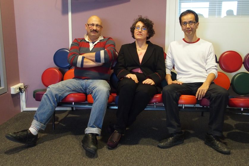 Marc Slyper, Marie-claire Martel et Dominique Laulanné