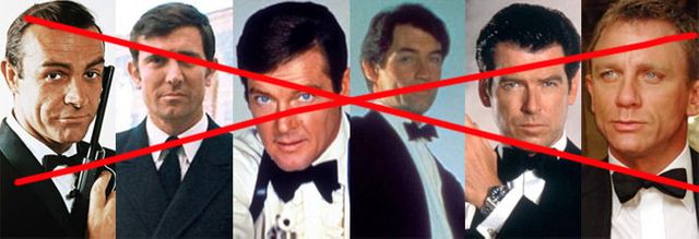Les six figures de James bond