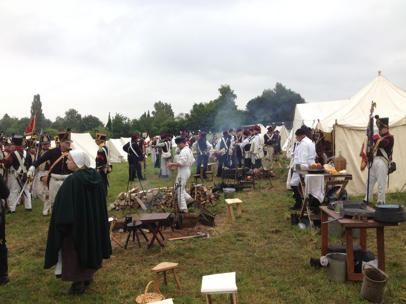 Le bivouac français