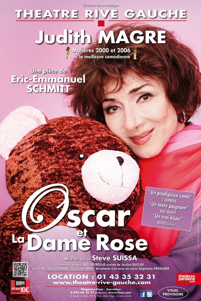 Affiche "Oscar et la dame rose"