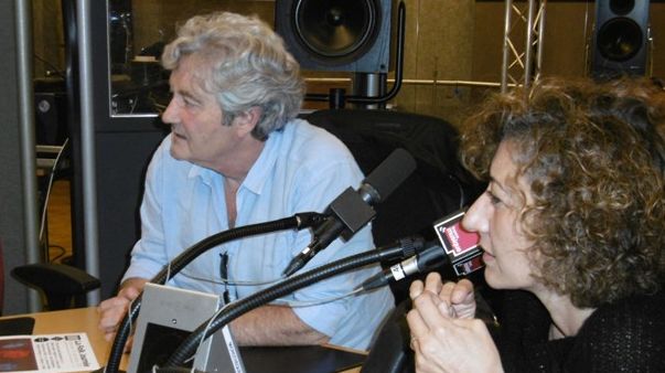 Fabrice Laurent et Jacquie Surjus Collet au micro de Bruno Letort studio 107