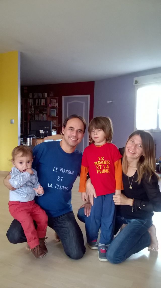 Pascal Eynard et sa famille