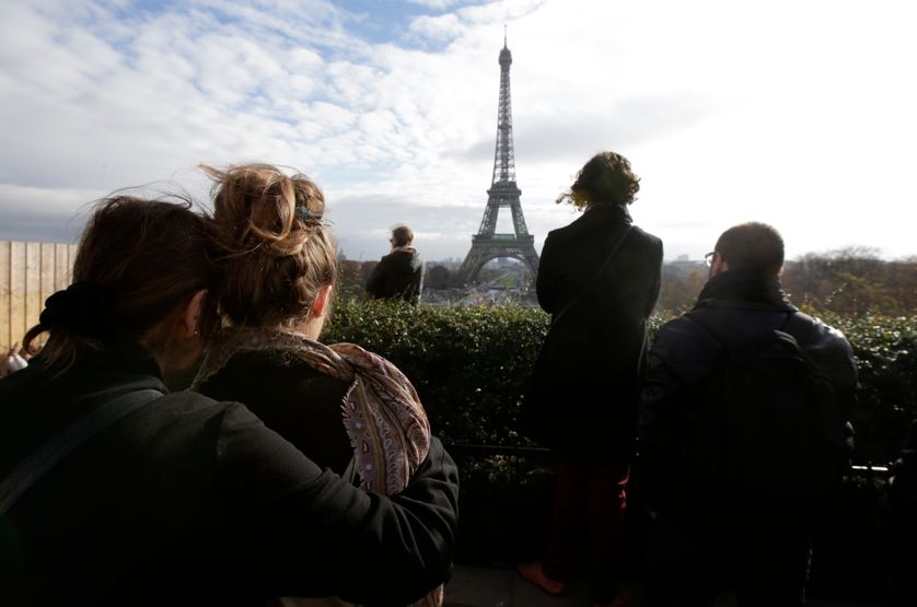 minute de silence au Trocadéro
