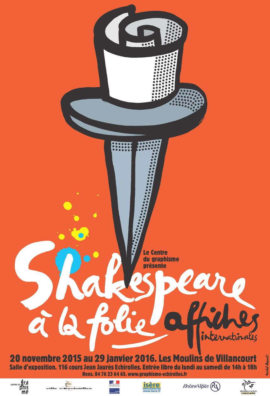 Exposition Shakespeare Centre du graphisme d'Echirolles