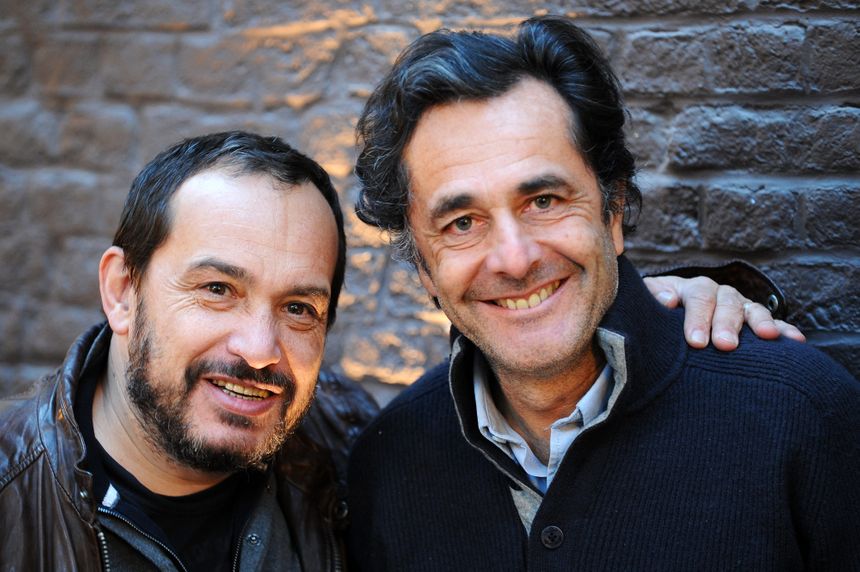 Mehdi El Glaoui et Nicolas Vanier