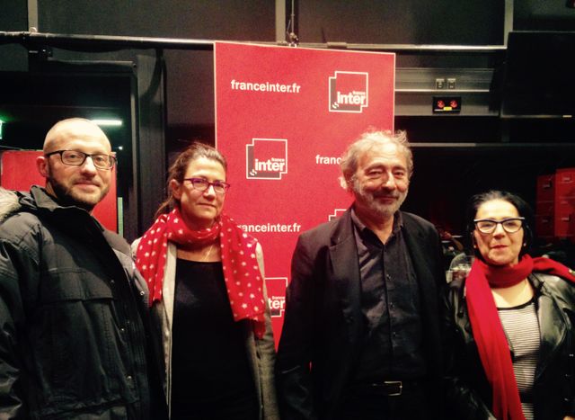 Hubert Artus, Delphine Peras, Dan Franck et Marie-Rose Guarniéri