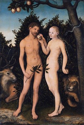 Adam et Eve au Paradis