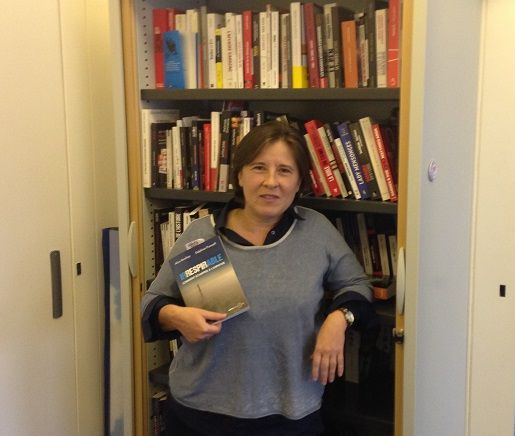 Delphine Prunault une des co-auteures du livre Irrespirable