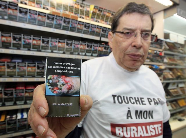 Les buralistes sont très largement opposés au paquet neutre
