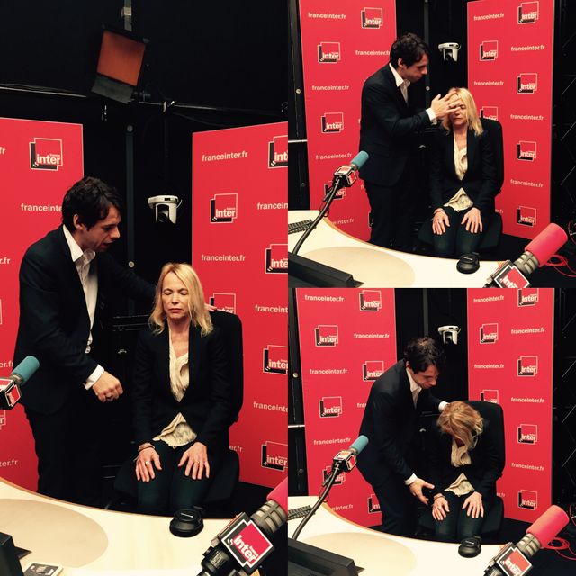 Cyrille Arnaud et Laure Adler