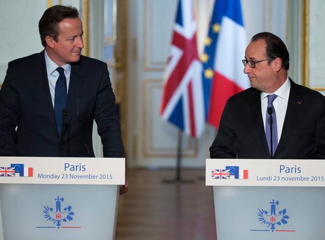 François Hollande et David Cameron se sont rencontré lundi