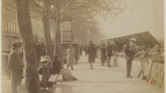 Quai Voltaire, Paris 1898, Eugène Atget