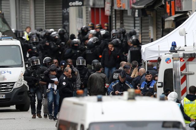 Opération du raid à Saint Denis
