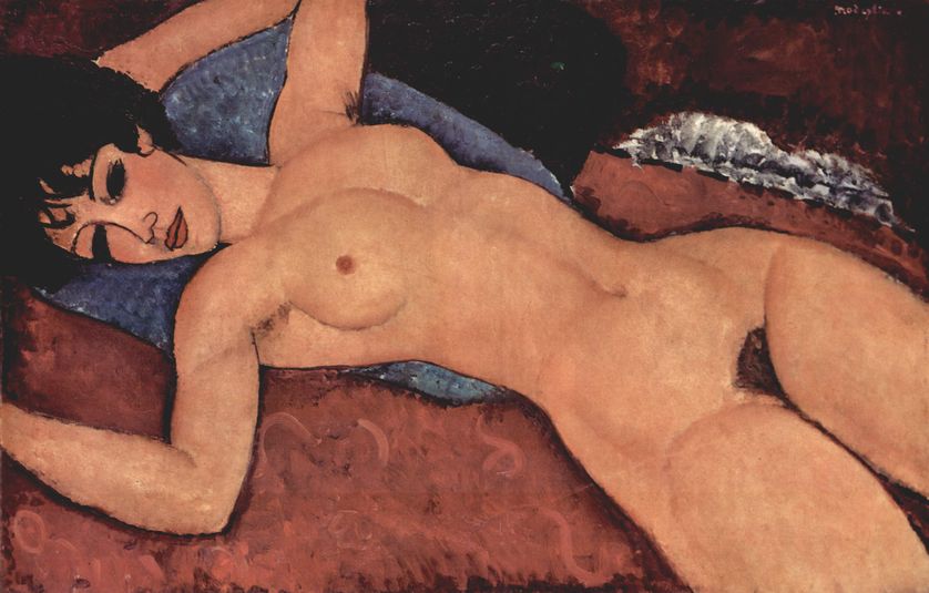 "Nu couché", de Modigliani
