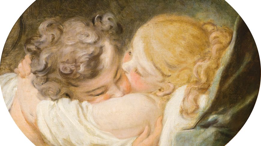 Le baiser, Jean-Honoré Fragonard